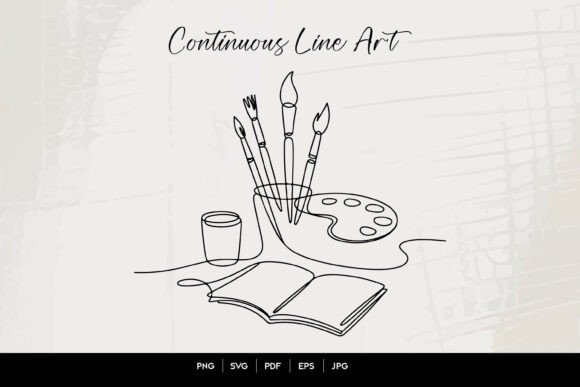 Evaluating Continuous Line Art Supplies for Creative Projects