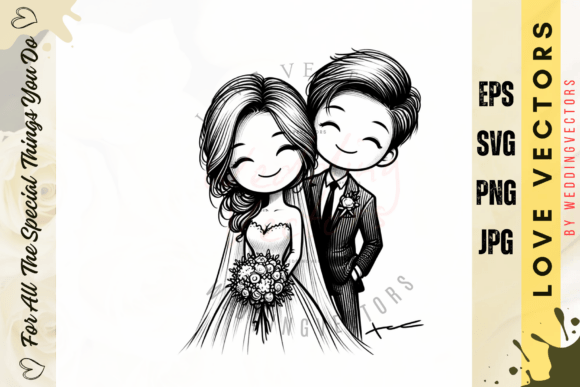 Strategic Application of Weddingvectors - 110046 for Emotional Branding and Visual Storytelling