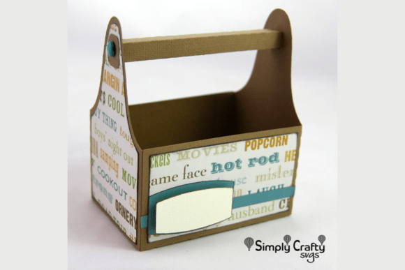 Tool Caddy SVG: Crafting a Functional 3D Paper Organizer