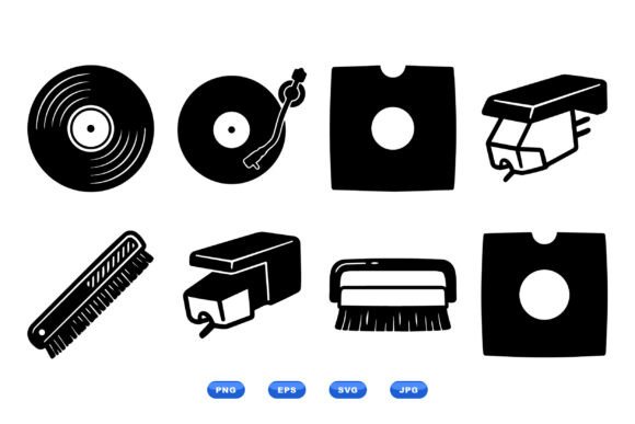 Vinyl Record Clipart Collection: Design Essentials for Modern Creatives